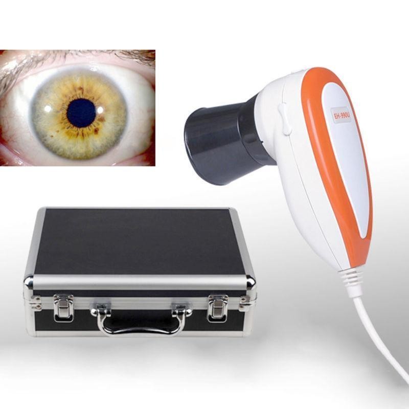 New 5.0MP USB Iriscope Iris Analyzer Iridology Camera with Iris English Software