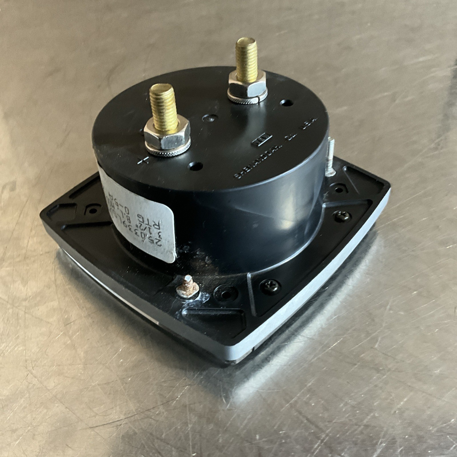 0-10A AC Amperes Analog Panel Meter Unbranded