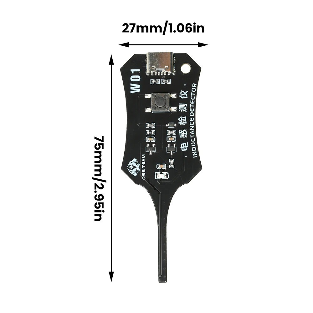 Universal Inductance Tester W01 Inductor Detectors With Compactly Construction
