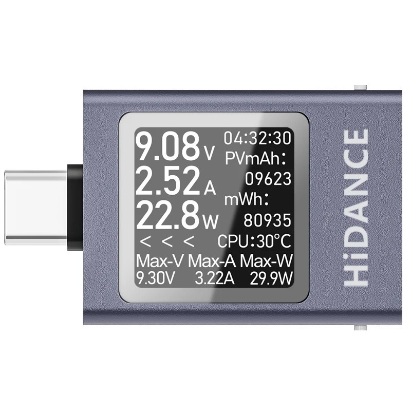 13 in 1 USB C Tester Power Meter 50V 12A Digital Multimeter PD3.1 Type C Detecto