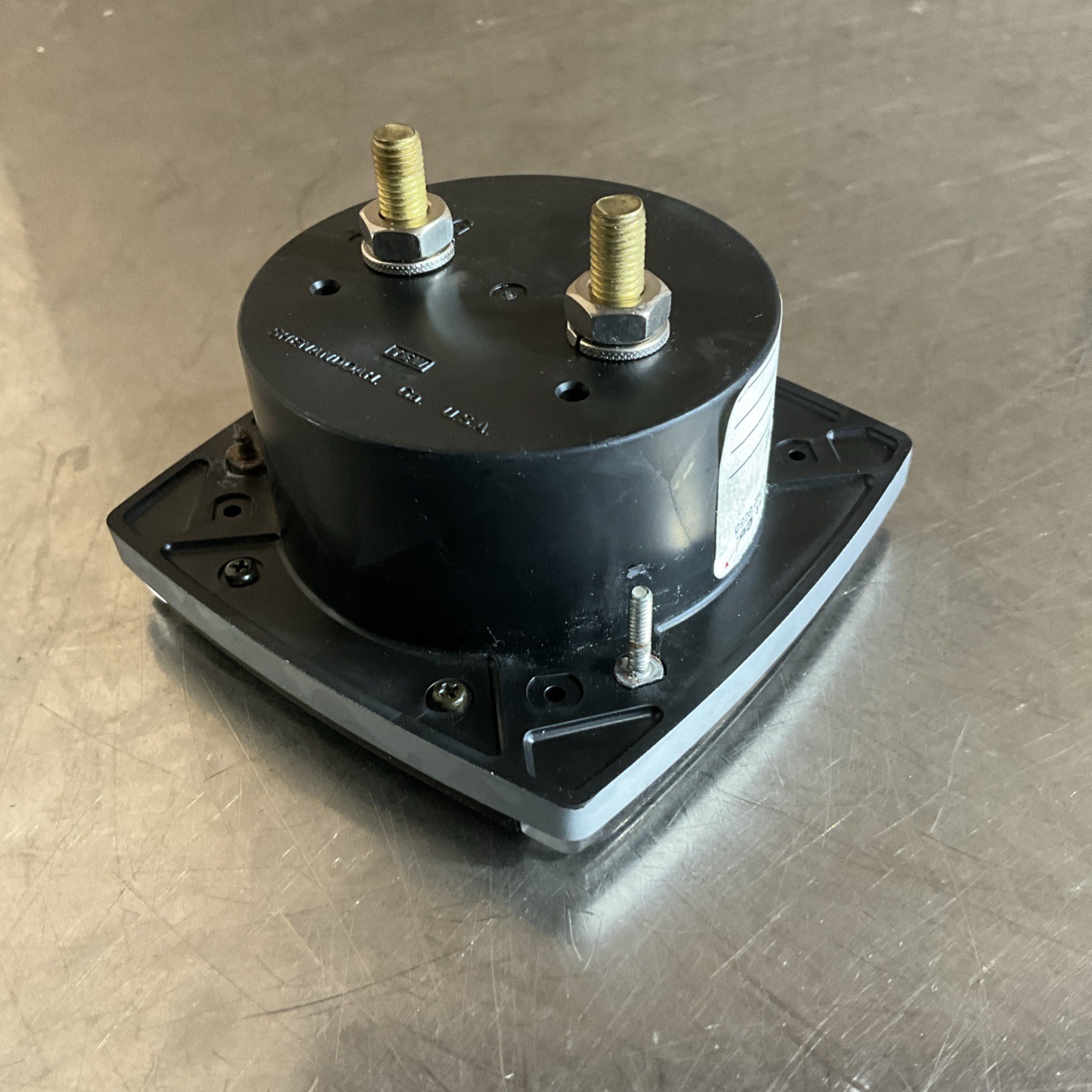 0-10A AC Amperes Analog Panel Meter Unbranded