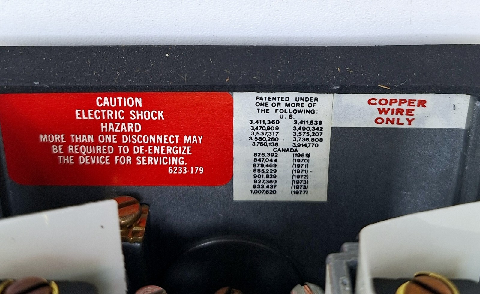 United Electric C402 / 120 Pressure Switch C402-120