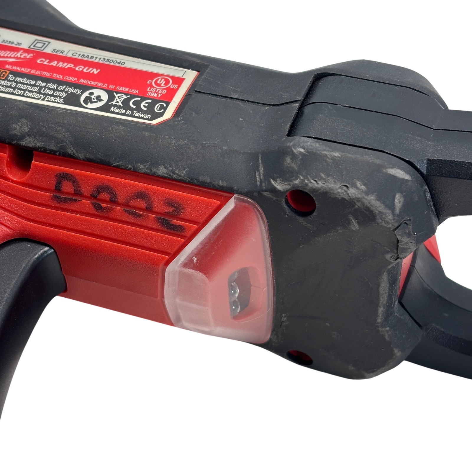 Milwaukee 2239-20 M12 Cordless CLAMP-GUN Digital Clamp Multimeter