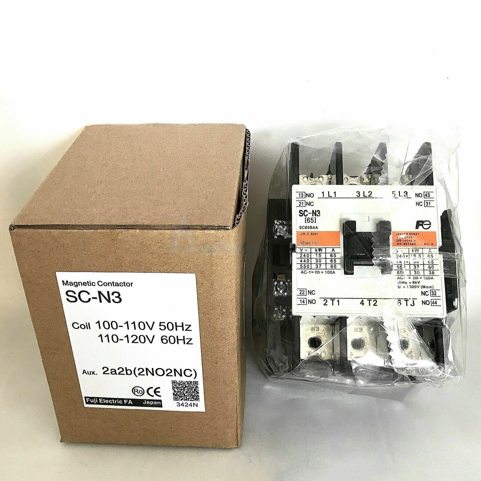 SC-N3 FUJI Magnetic Contactor 110V New Quality Assurance One-year Warranty