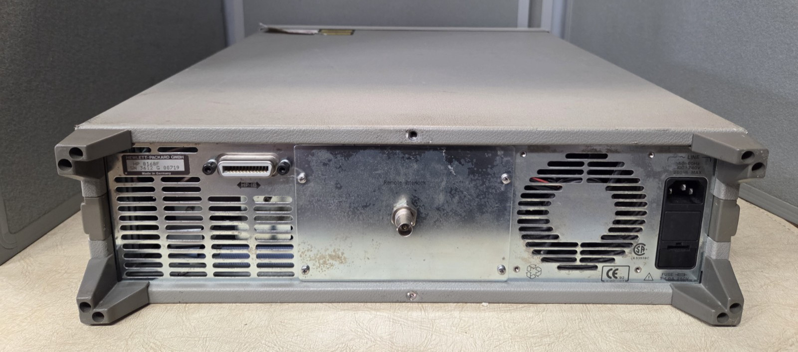 Agilent/ HP 8168F 1435-1597 nm Tunable Laser Power Supply UNLOCKED