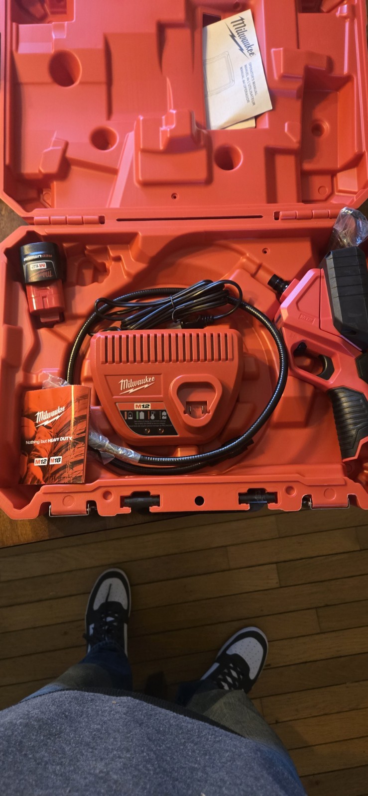 Milwaukee M12 2315-21 M-Spector Flex 3 Ft. Cordless Inspection Camera Cable Kit
