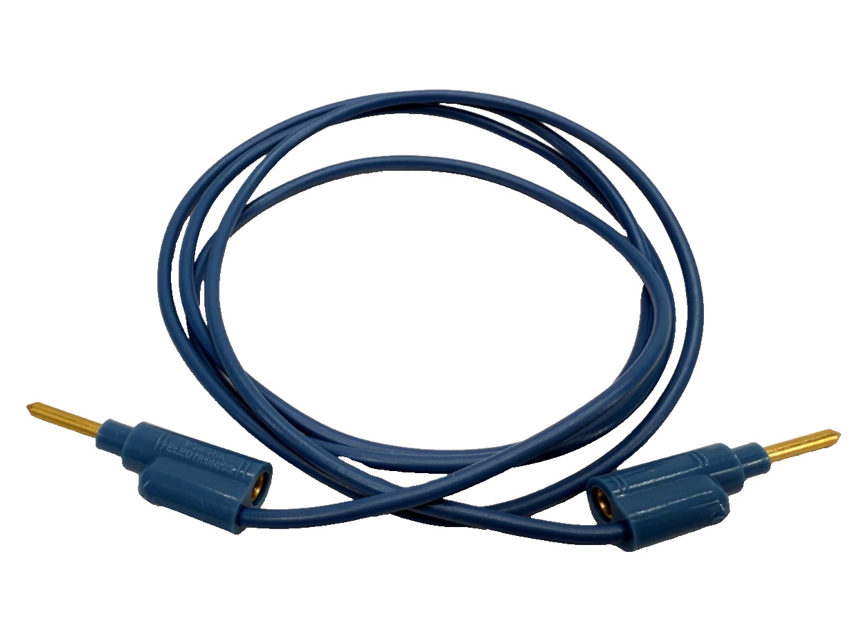 Lot of 11x Pomona Electronics P-36-6 Pin Tip Plug Patch Cord, Stackable, 36in