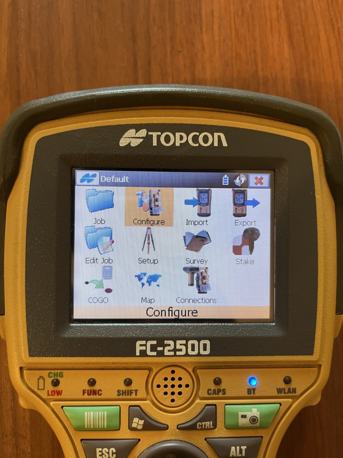 Topcon FC-2500 Data Collector | Unlocked SurvCE 4.02 & TopSurv 8