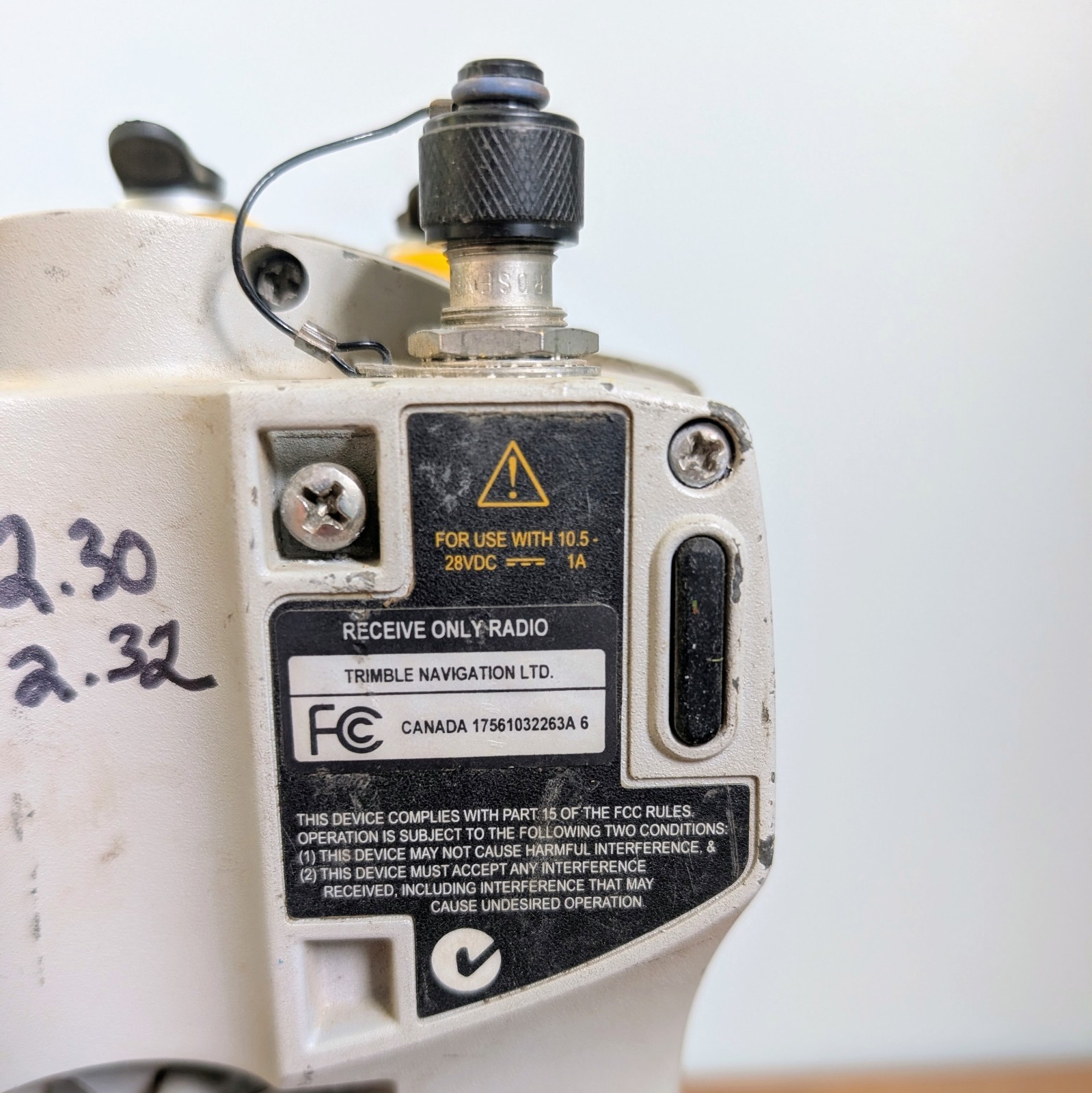 Trimble 5700 GPS GNSS Survey Receiver Base Station 450-470 MHz Radio 40406-46