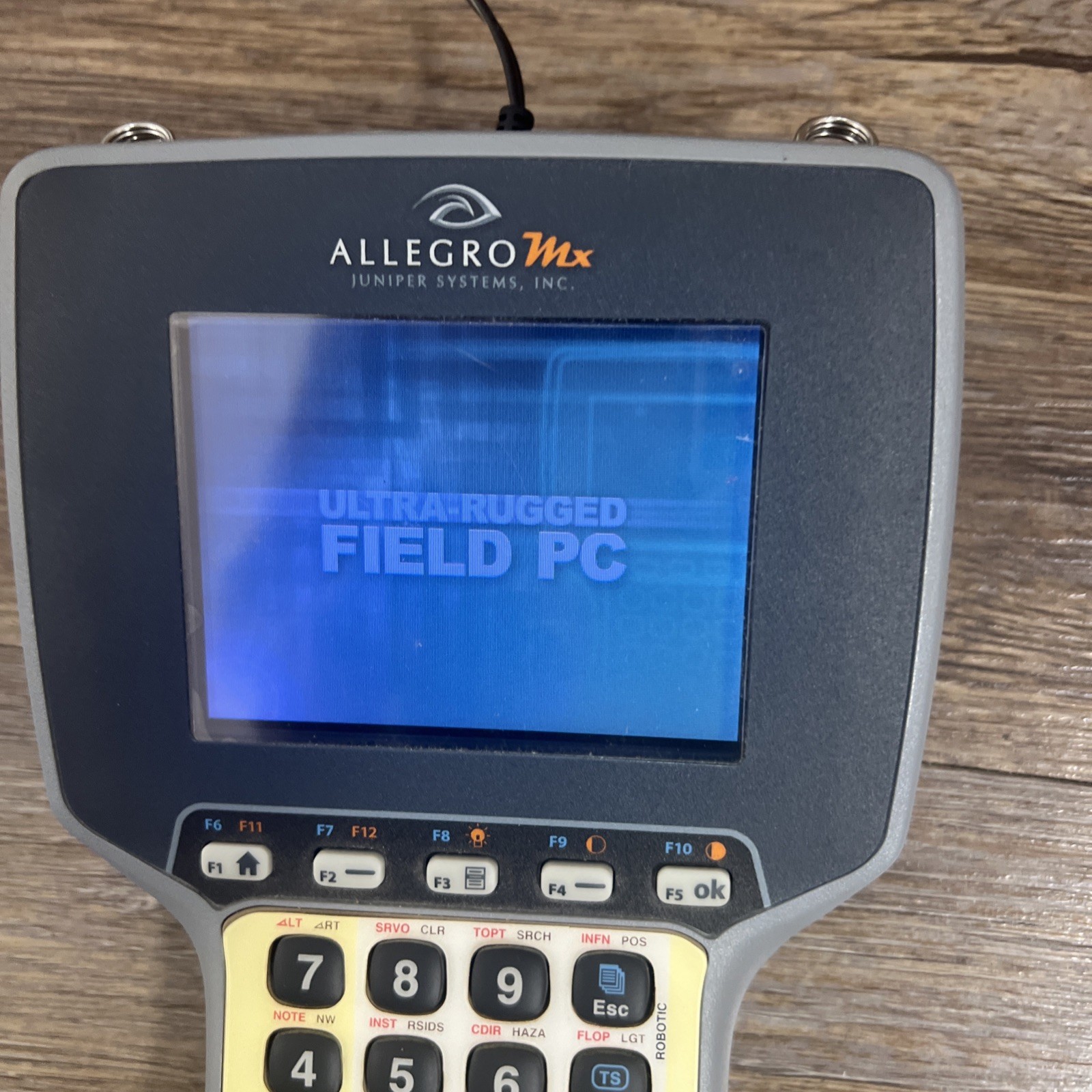 Juniper Systems Allegro MX Handheld Touchscreen Data Collector w/ Charger