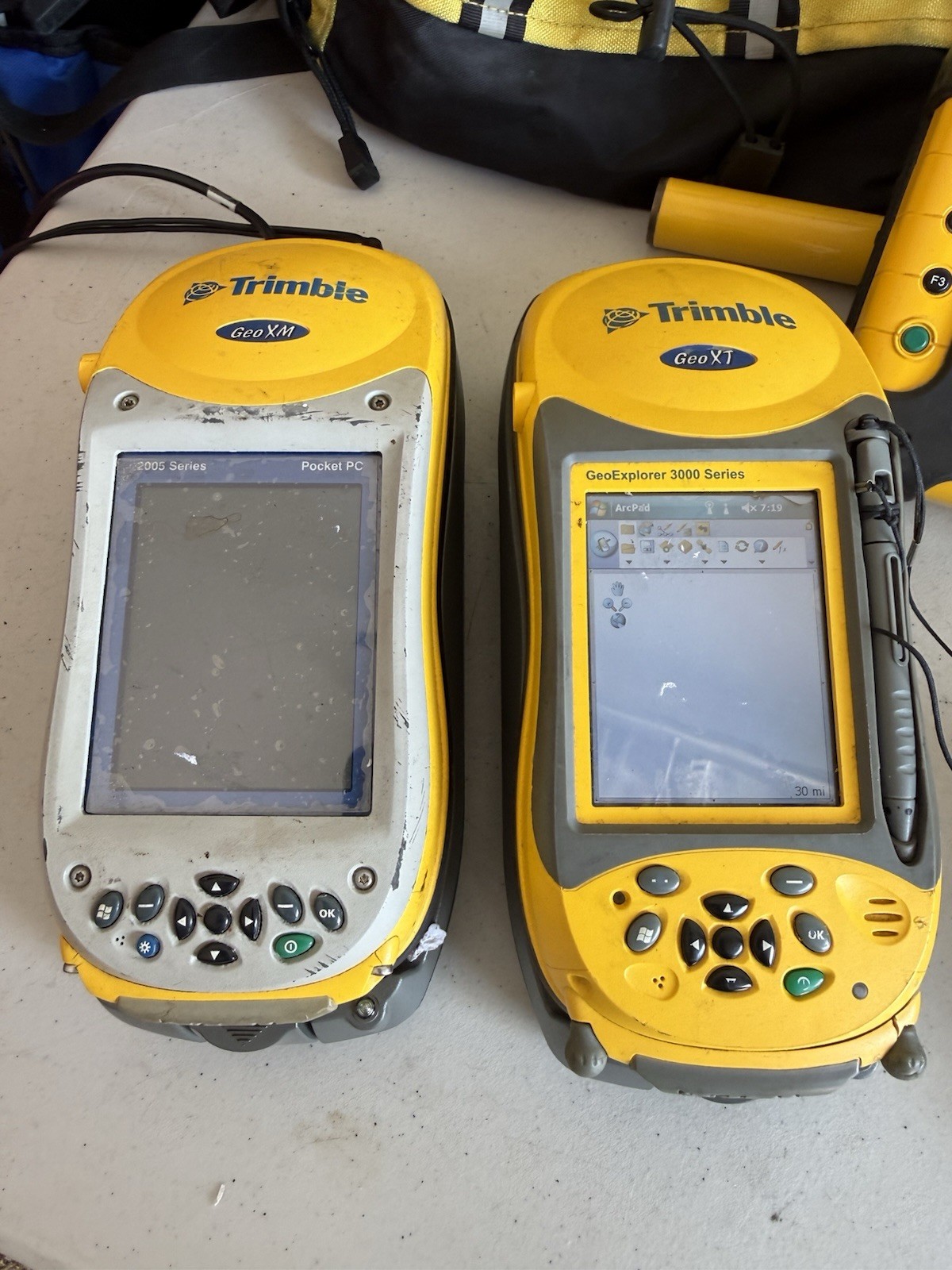 Lot Of Trimble Surveying Tools GeoBeacon GPS Handhelds