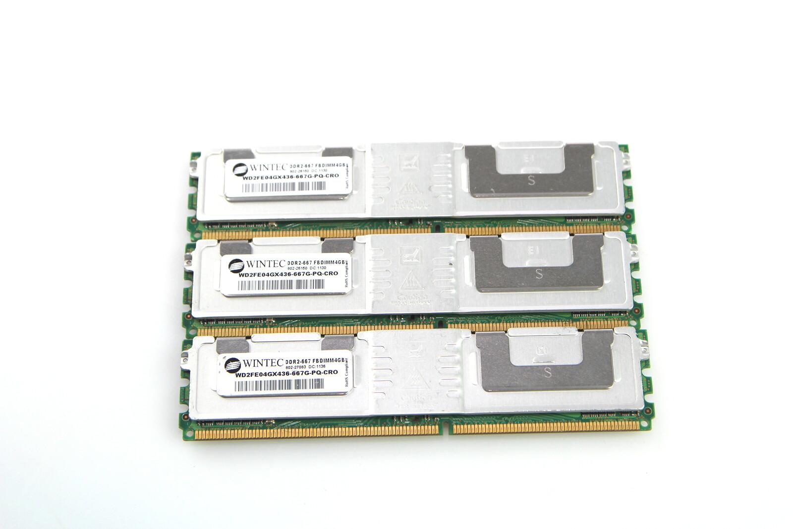 12GB Wintec (3X4GB) DDR2 667MHz ECC Memory WD2FE04GX436-667G-PQ-CRO