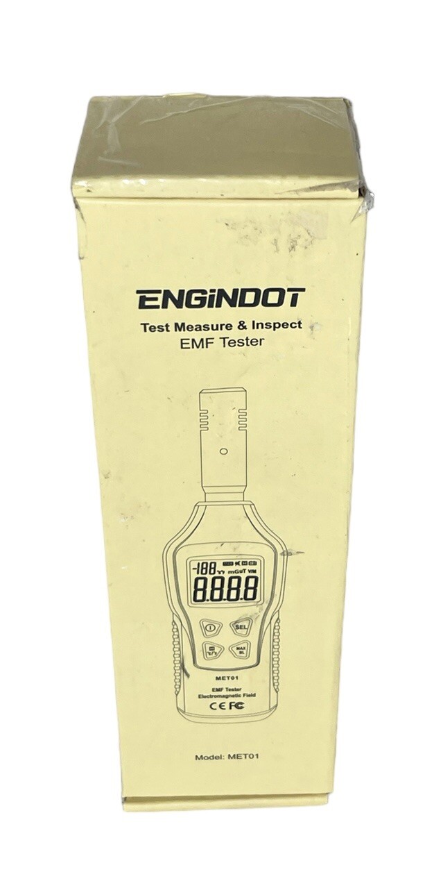EMF Meter 5HZ-3.5G, Engindot Digital LCD EMF Detector, 3-In-1 EMF Tester, Ghost