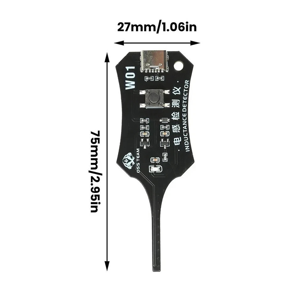 Universal Inductance Tester W01 Inductor Detectors With Compactly Construction