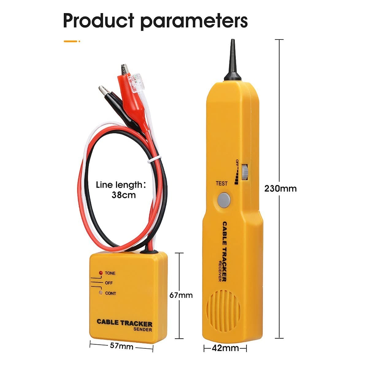 Electric Cable Tracing and Testing Kit – Precision Wire Tracer for Technicians