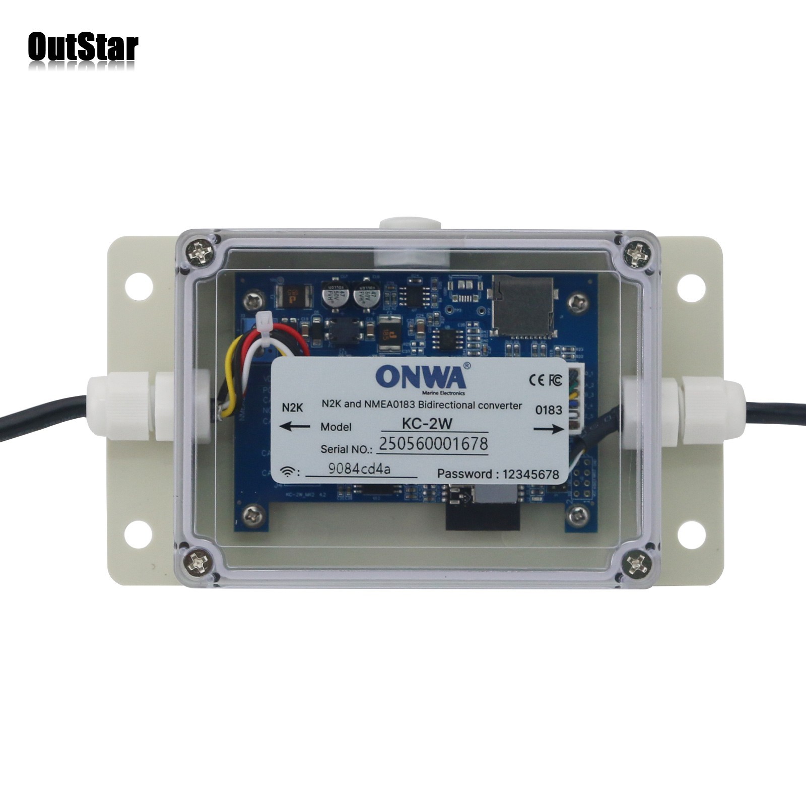 ONWA KC-2W Converter N2K (NMEA2000) and NMEA0183 Bidirectional Converter Wifi