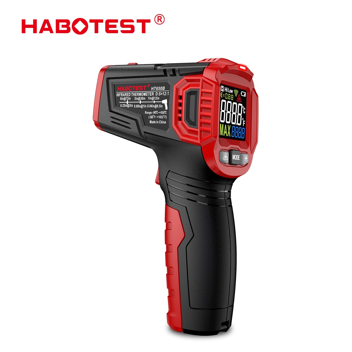 Handheld Infrared Digital Laser Thermometer Temperature Gun Non-contact