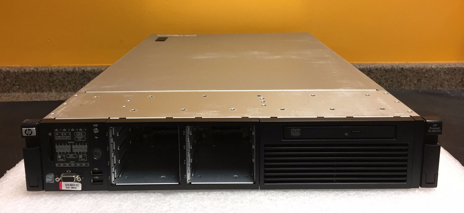 HP ProLiant DL380 G6, Dual Xenon, 2.93 GHz, 12 GB RAM, Rackmount Server, No HDDs
