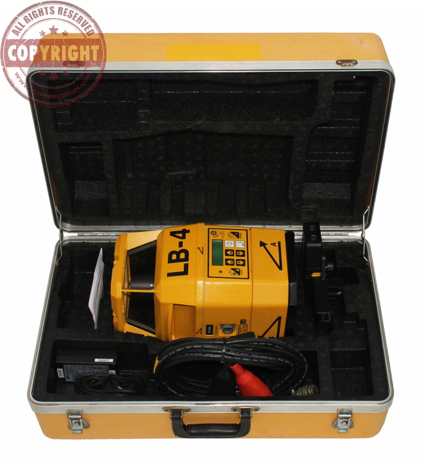 LASER ALIGNMENT LB-4 ROTARY DUAL SLOPE LASER LEVEL,TRANSIT,GRADE,TOPCON,SPECTRA