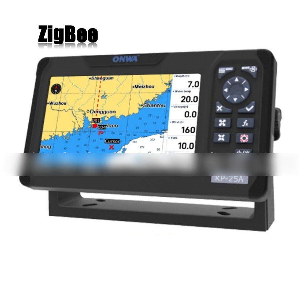 ONWA KP-25A Marine GPS Chart Plotter GPS+Beidou Built-in Class B+ AIS