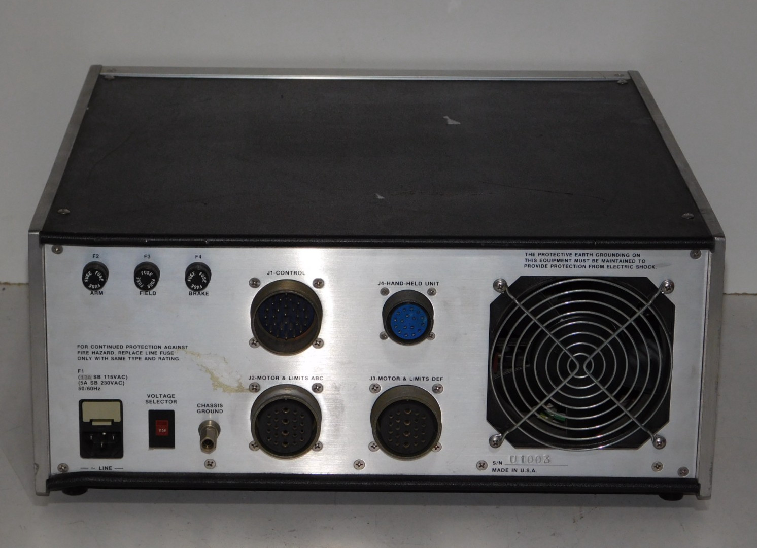 Flam & Russell 8601A Power Amplifier Speed Axis Control Motor Limit Unit USA