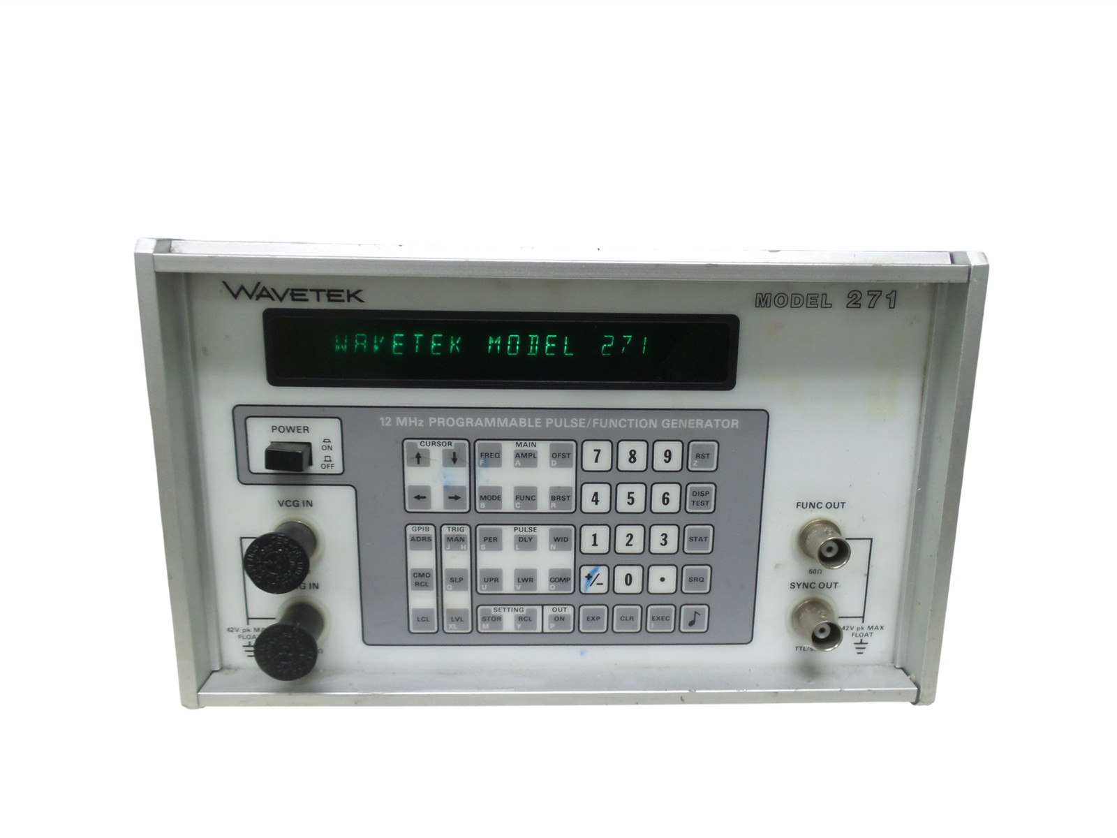 Wavetek 271 Programmable Pulse Function Generator – Free Shipping