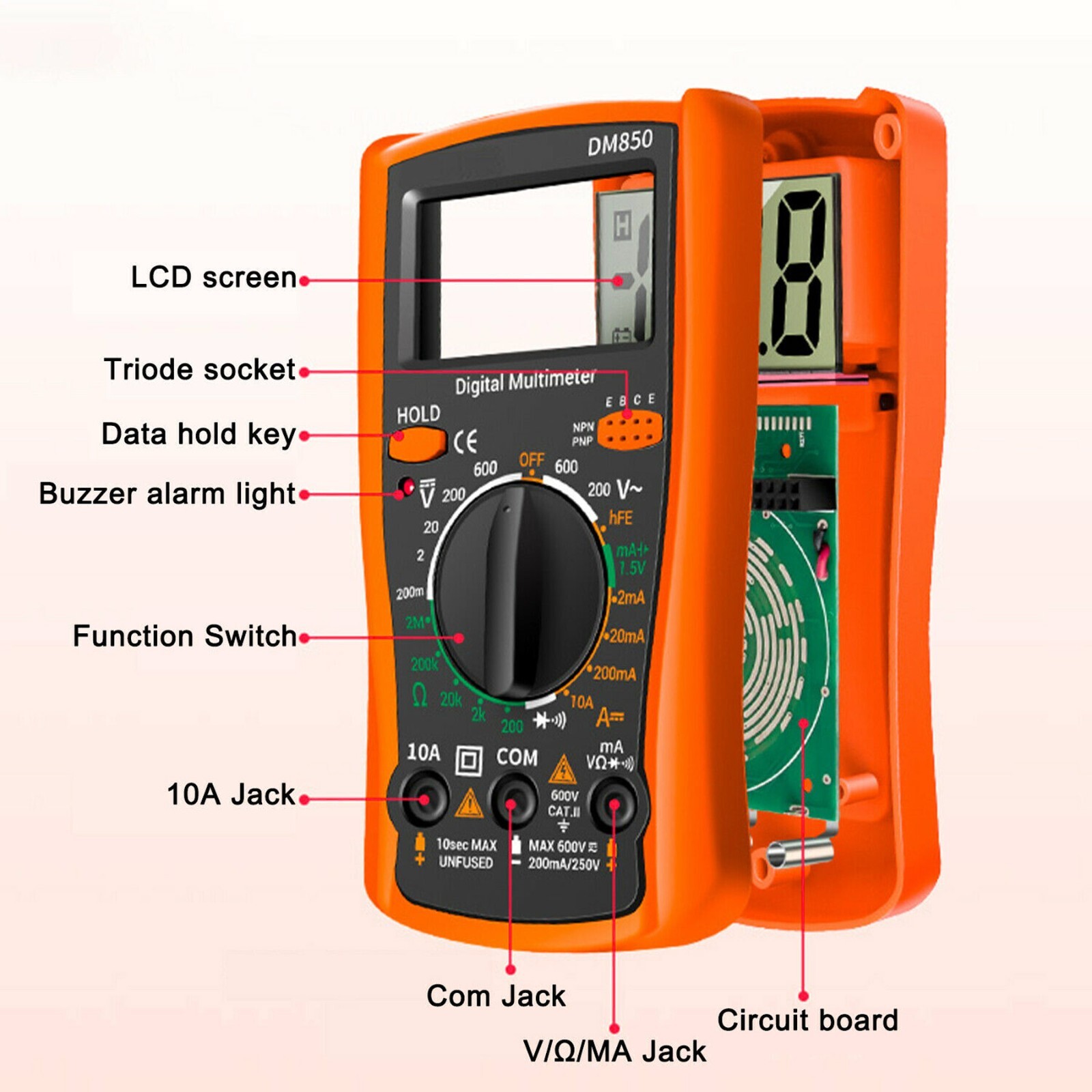 Voltage Electricity Tester Volt Detector Test Pen AC Non-Contact Sensor 90-1000V