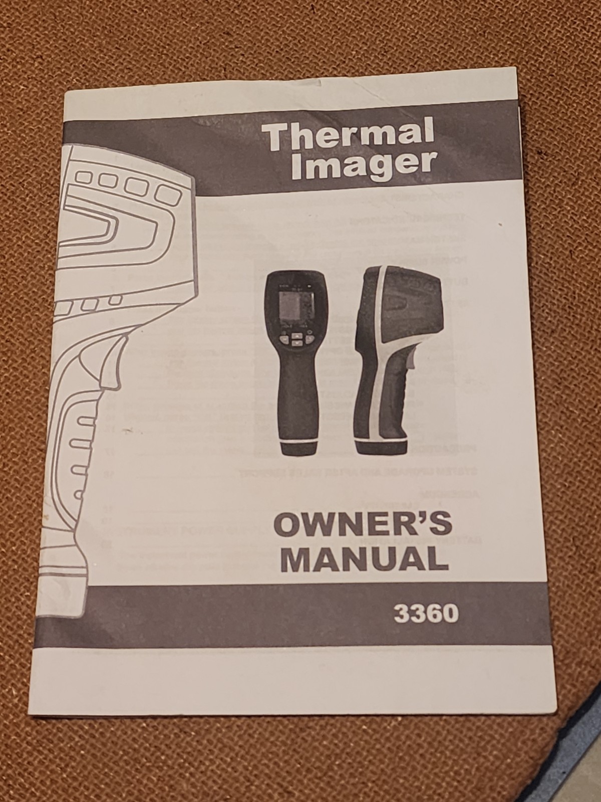 Innova 3360 Thermal Imaging Camera – Infrared with Heat Vision – HVAC/PIPES/AUTO