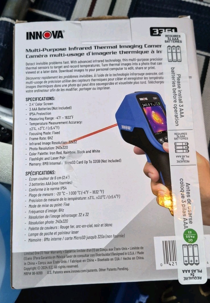Innova Thermal Imaging Camera 3361