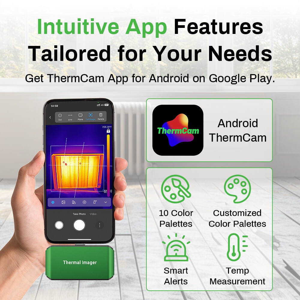Thermal Master AMPBANK M256 Smallest Handheld Thermal Camera For Android Phone