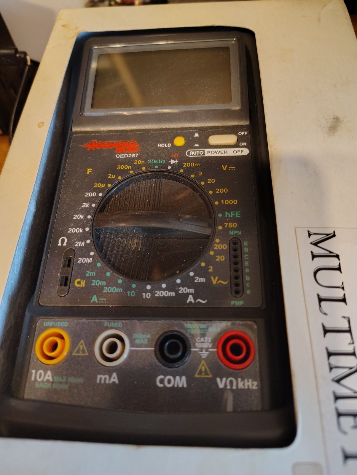 Digital Multimeter Tester AC/DC
