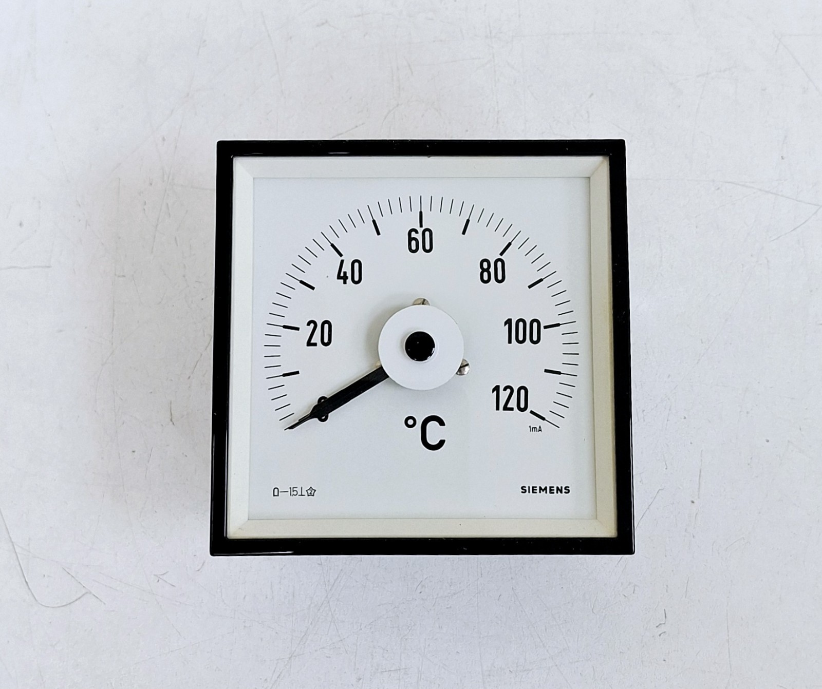 Siemens 528 783/003 Meter Measuring Device 0-120C 1mA
