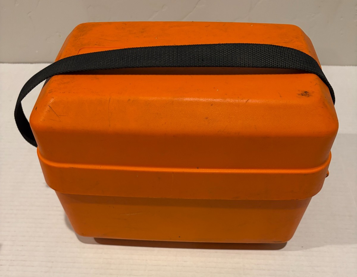 Automatic Level Leica Wild NA20 in Orange Hard Case Works Good Condition LOOK!
