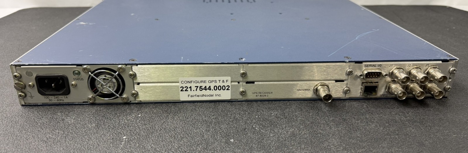 Symmetricom 1510-602 XLi Time & Frequency System 87-8028 GPS Receiver – No Ears