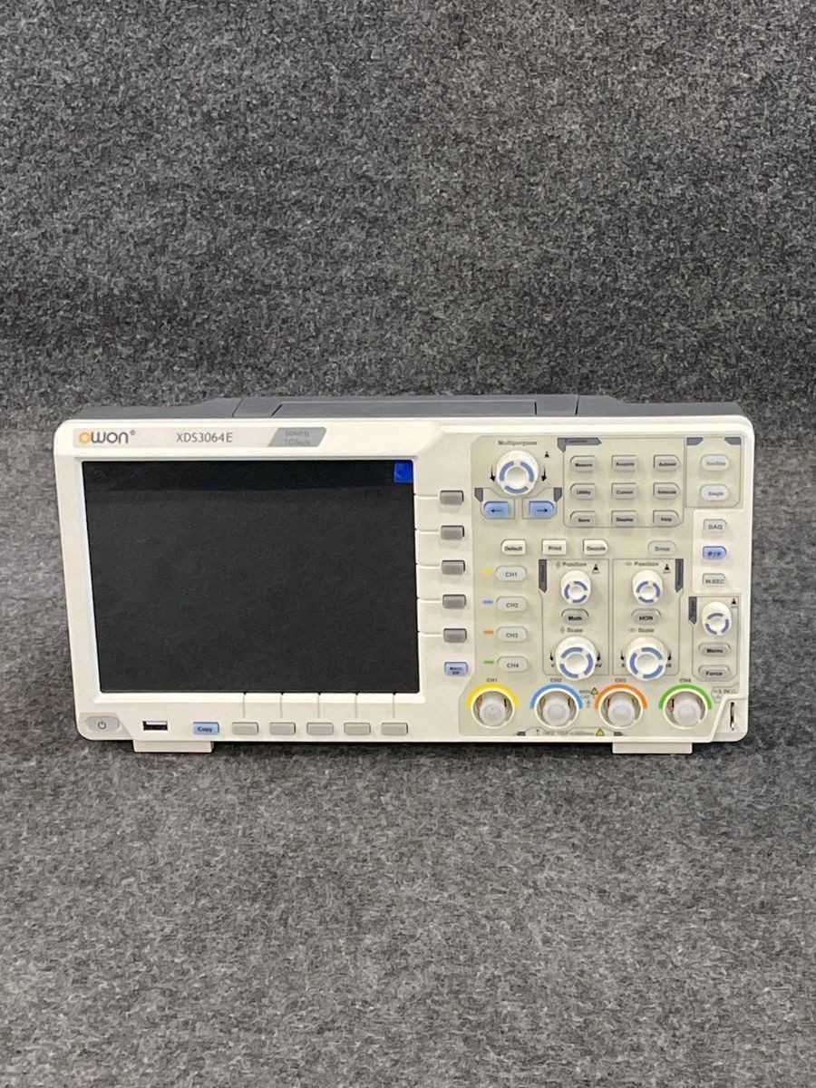 OWON Touchscreen Digital Oscilloscope, XDS3064E2331014