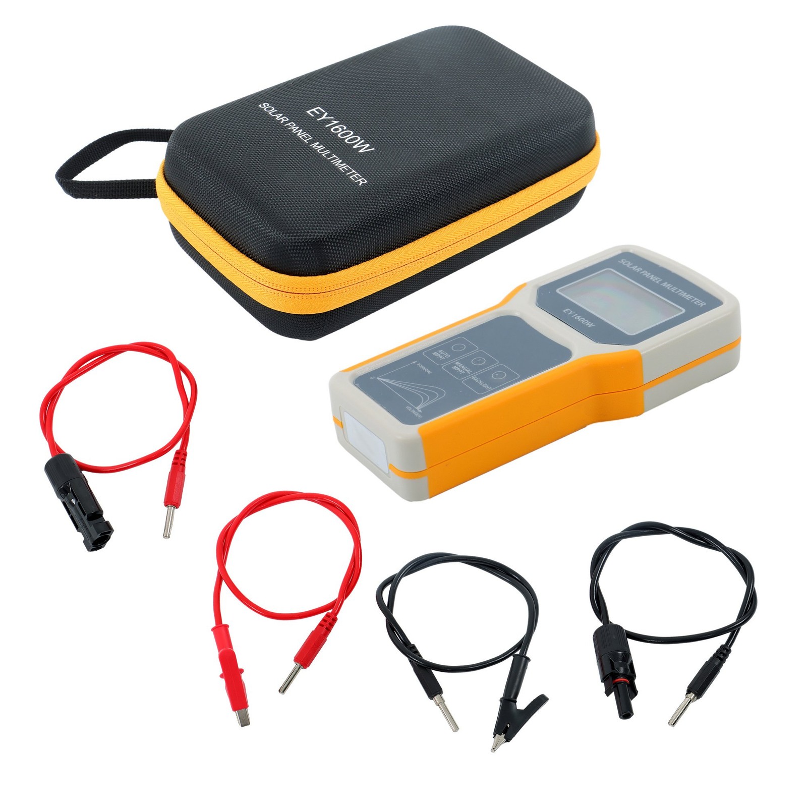 MPPT Solar Photovoltaic Panel Multimeter Tester LCD Digital Display 1600W