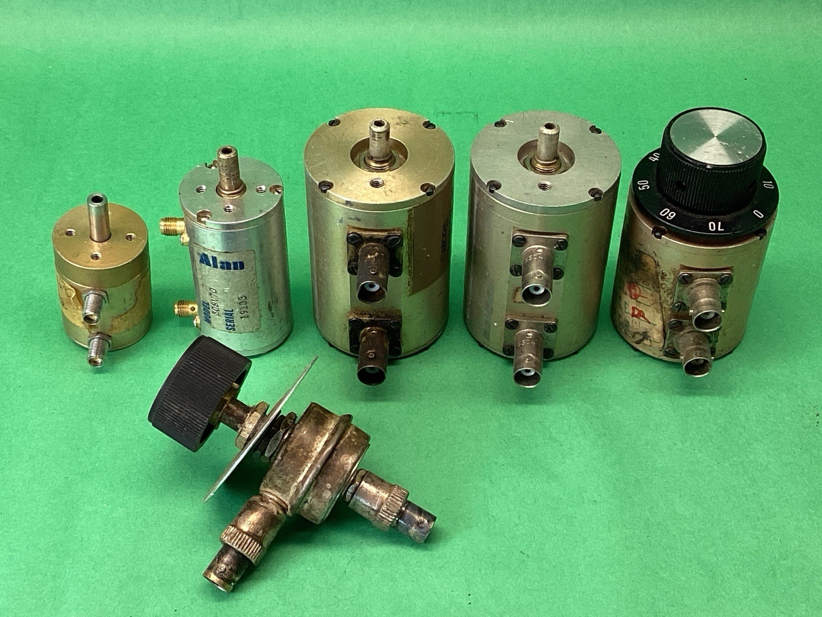 MIXED LOT Attenuator Step / Variable – Ham Radio – ALAN + Unbranded – UNTESTED
