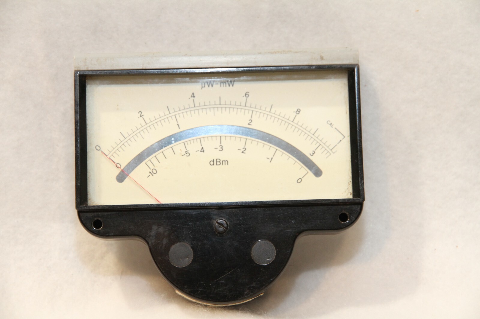Vintage mW dBm Panel Meter 5060-6015 – unbranded – See photos