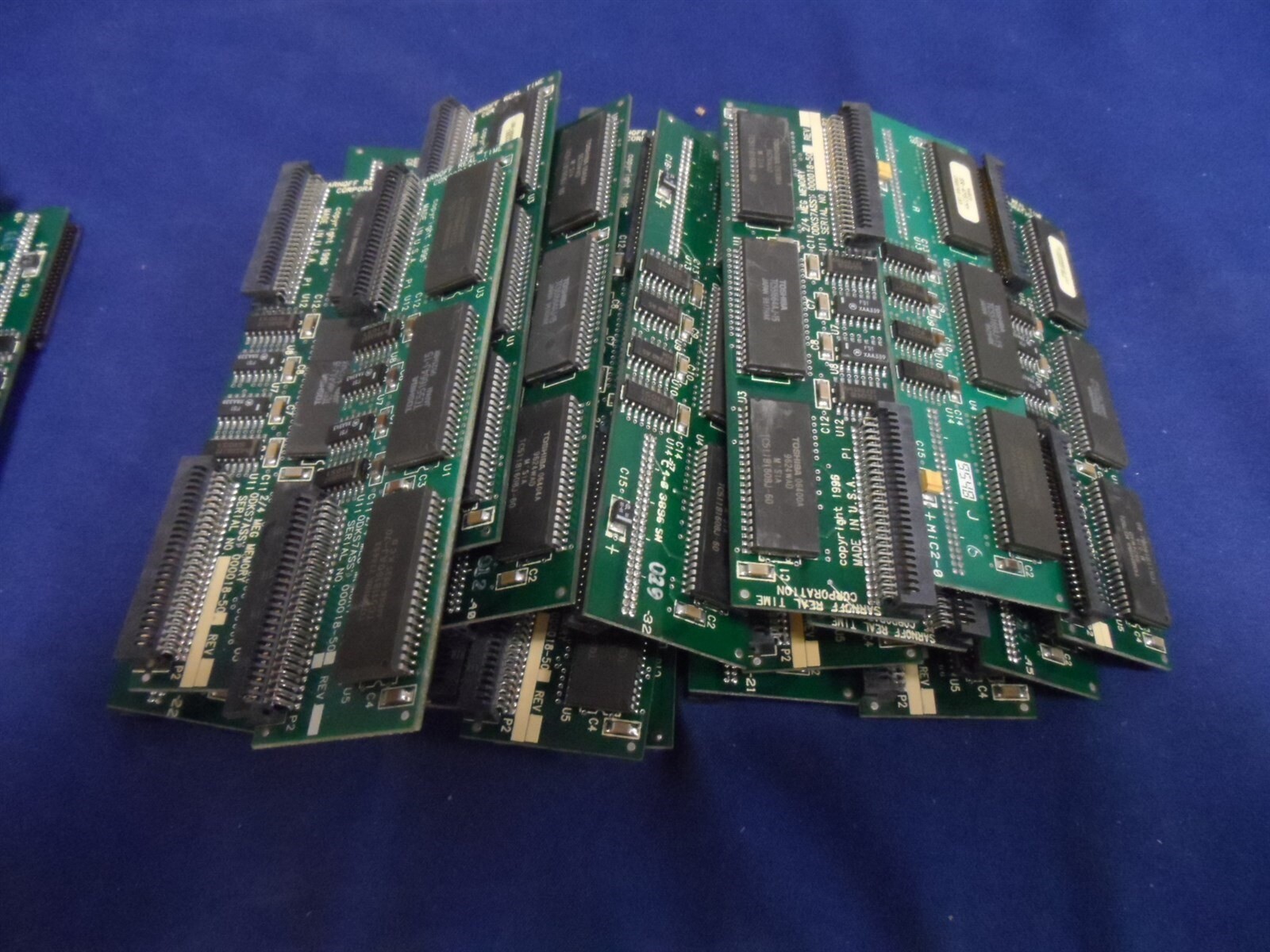 SARNOFF 4GB Memory Modules Lot 200 Pieces Lot Make 9 LB of Scrap 30 May Bad