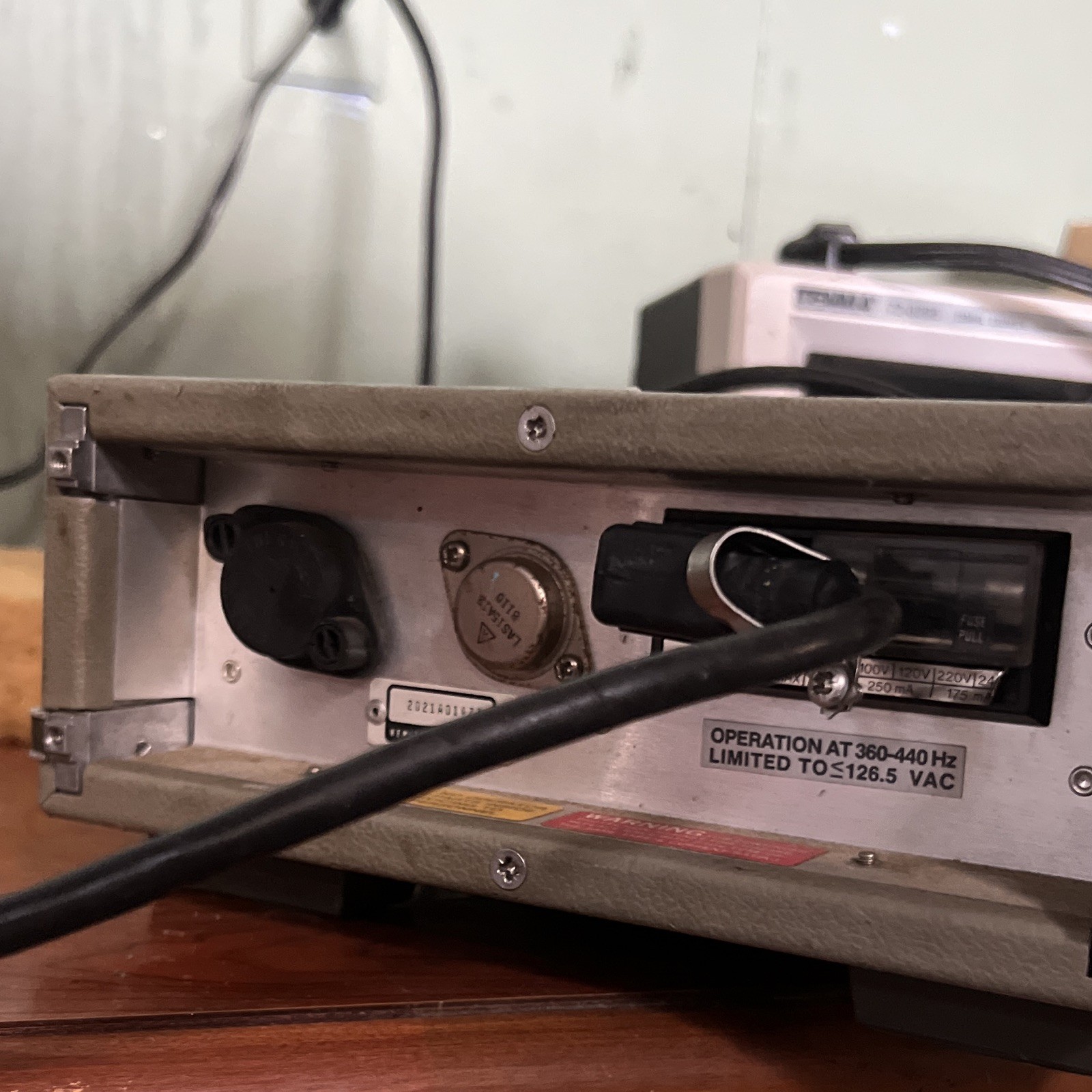 Hewlett-Packard 11720A Pulse Modulator Signal Generator Type 2-18 GHz