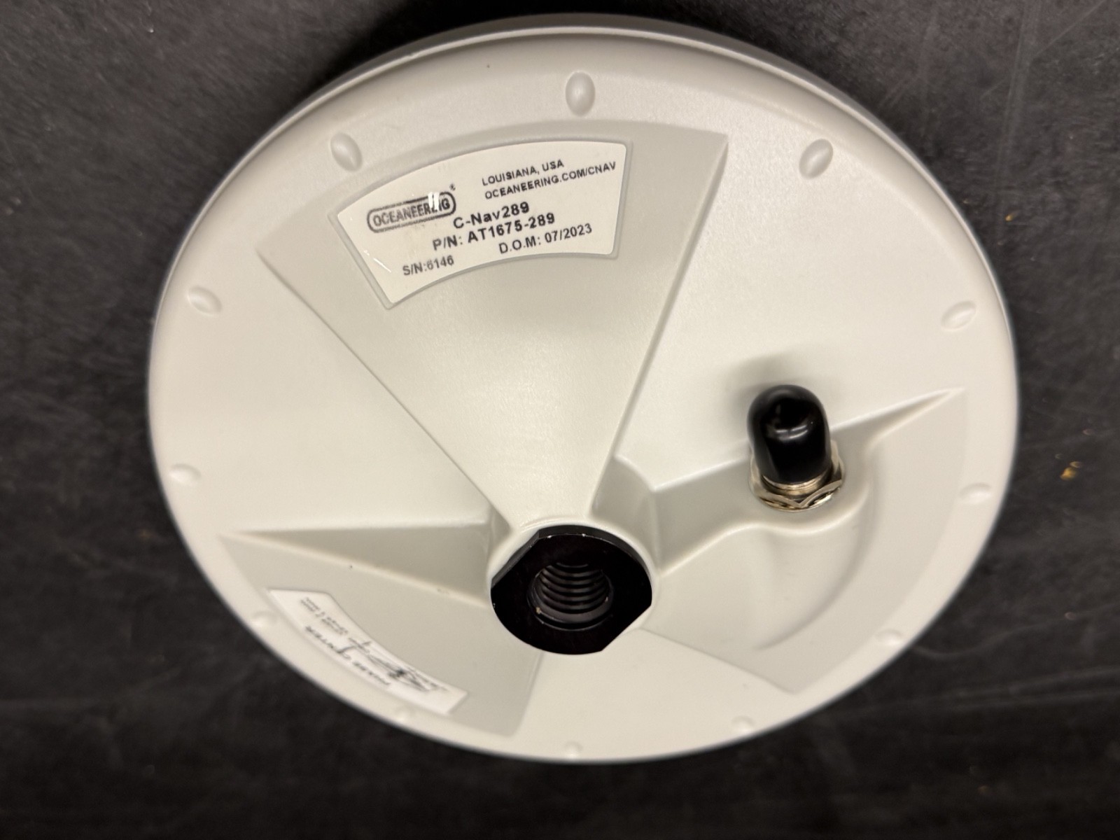 Oceaneering C-Nav289 Marine GNSS Antenna AT1675-289 Offshore Survey GPS