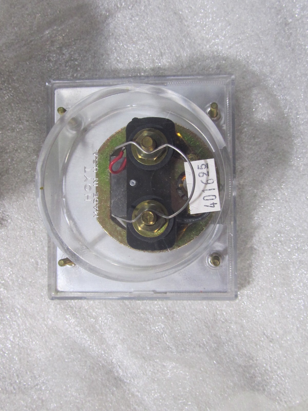 NEW Hoyt 2035 3.5″ Rectangular 0-100 DC Amperes Panel Mount Ammeter