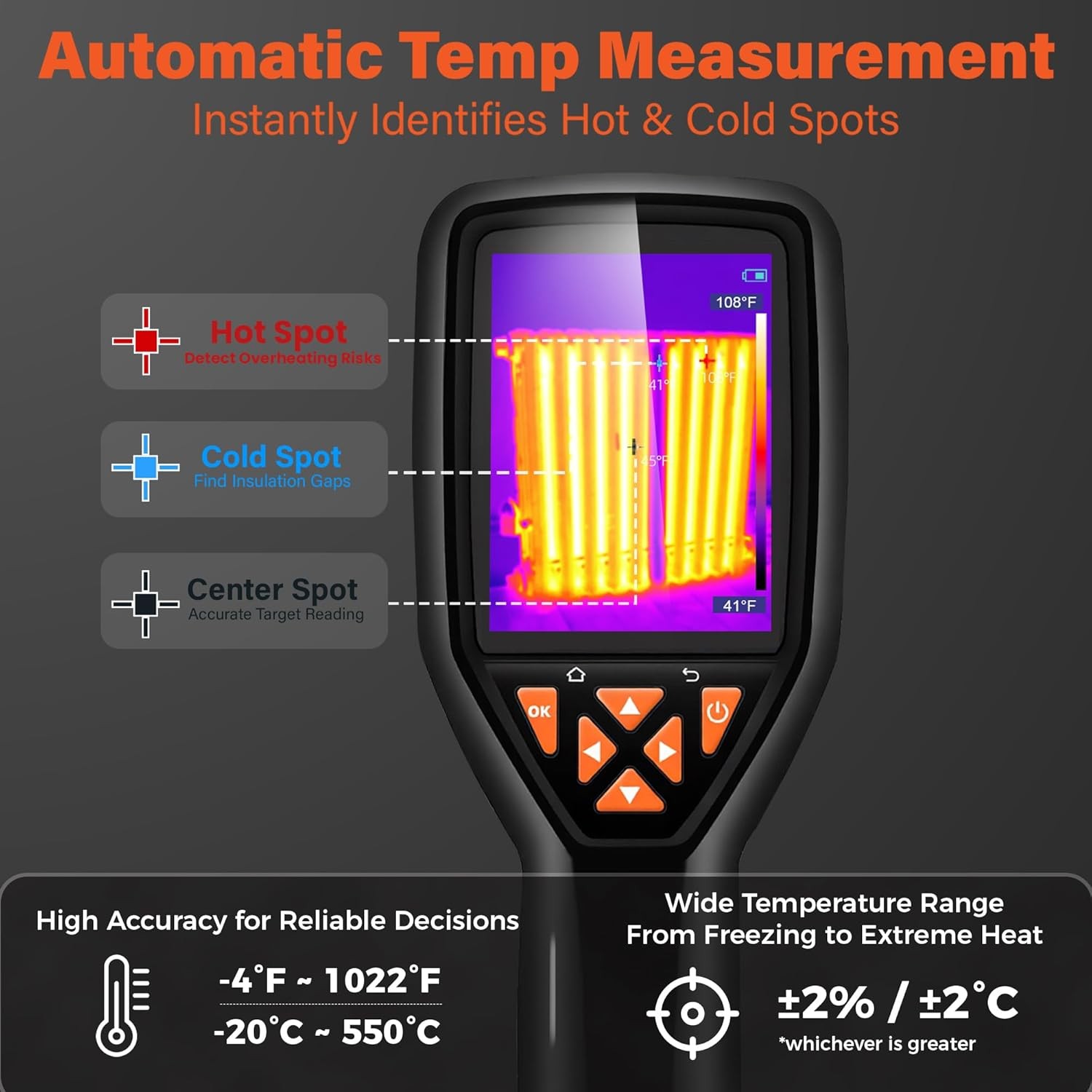 ANXTECH 320×240 Super Resolution Infrared Thermal Imaging Camera Thermal Imager