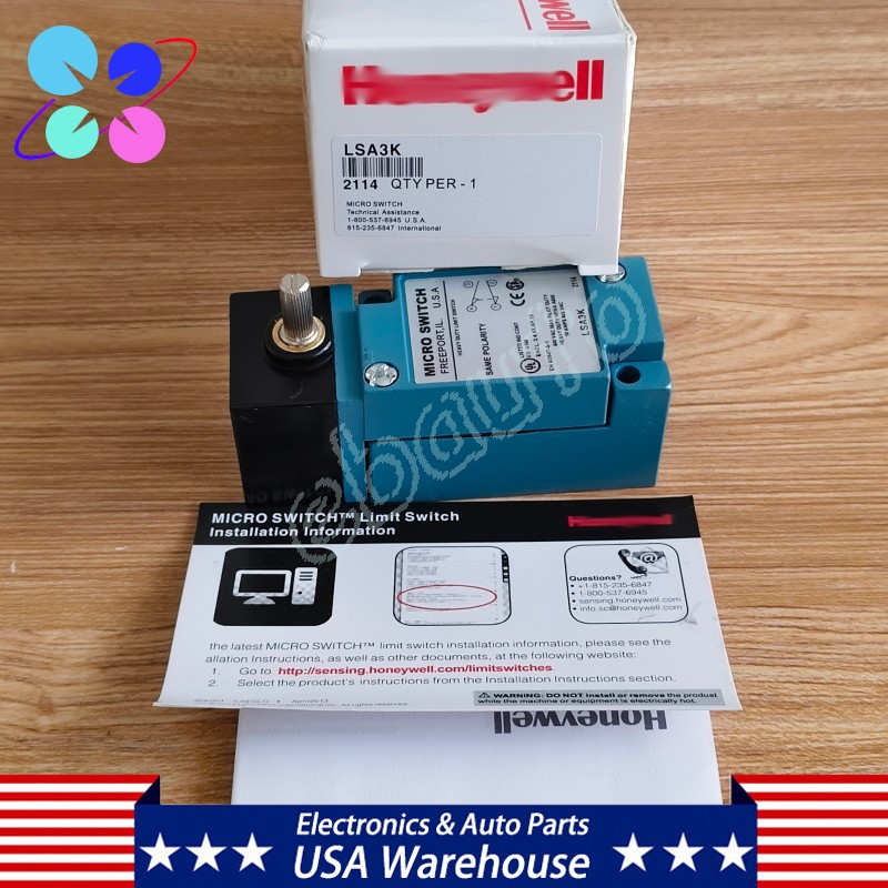 New For Honeywell Microswitch LSA3K Limit Switch MICRO SWITCH 10 AMPS 600 VAC