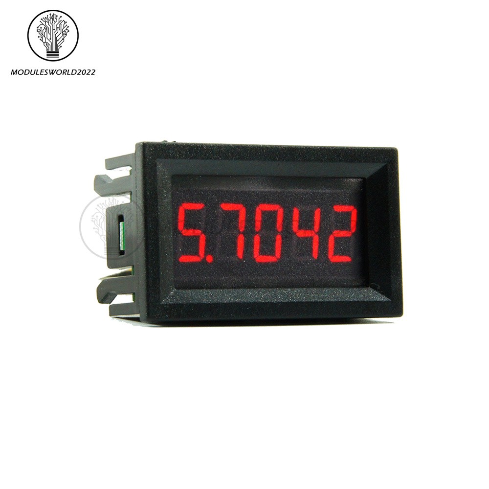 DC0-33V 0.36 inch LED Display 3 Wire 5 Digit High-precision Voltmeter 3 Color