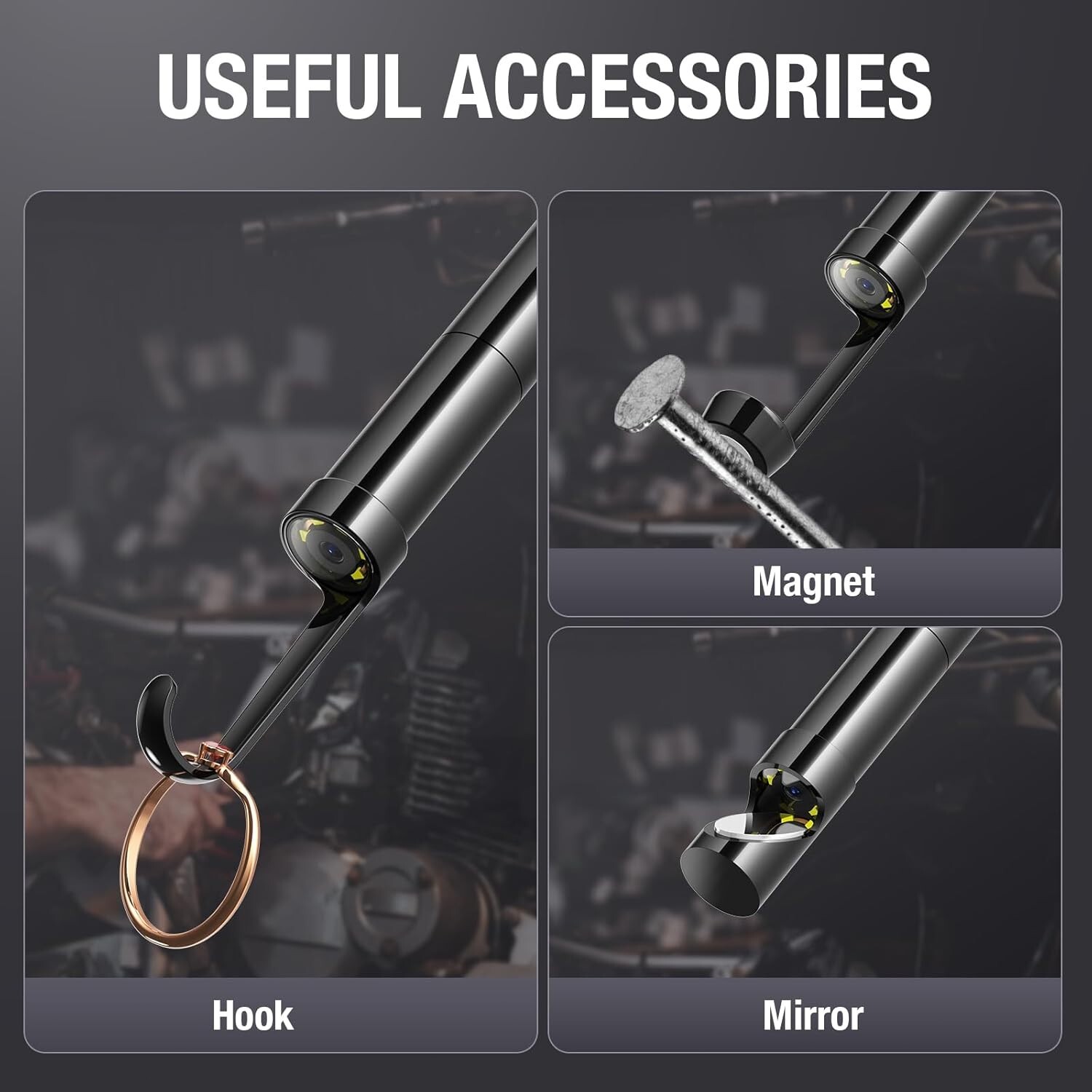 Endoscope Camera Teslong USB-C Borescope Inspection Camera for iPhone 15/Android