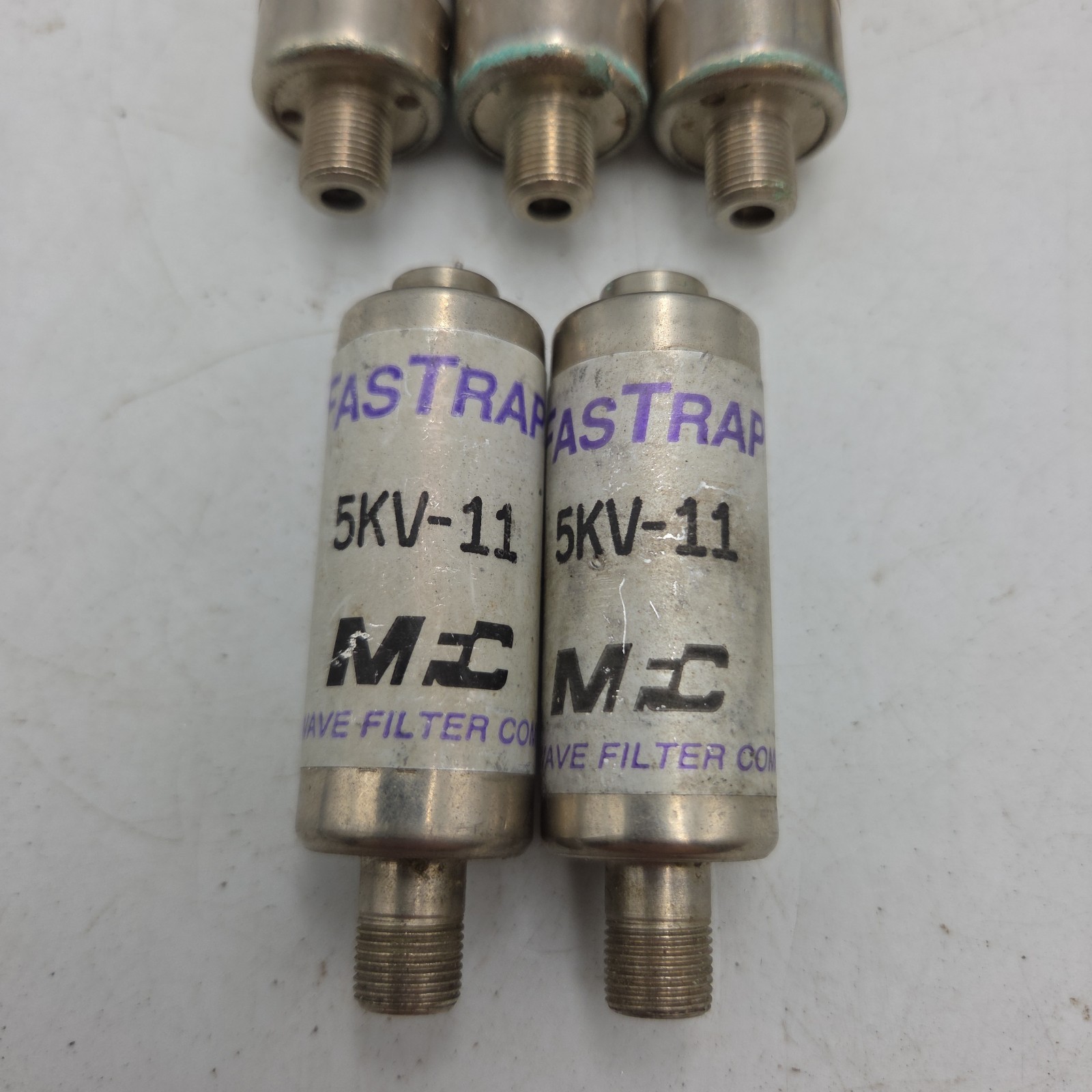 Mixed Lot Of 12 In-line Coaxial Filters