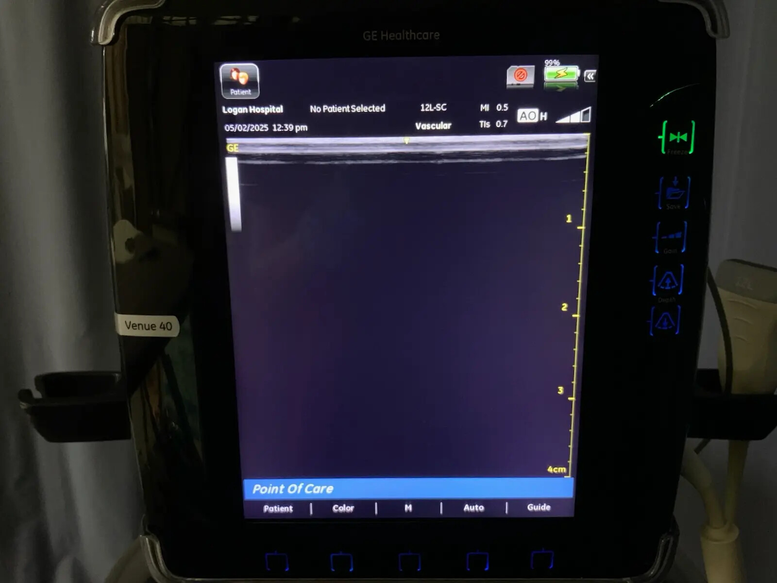 GE 12L-SC Linear Array Transducer Probe Collector RoHS Version for Venue 40 #2