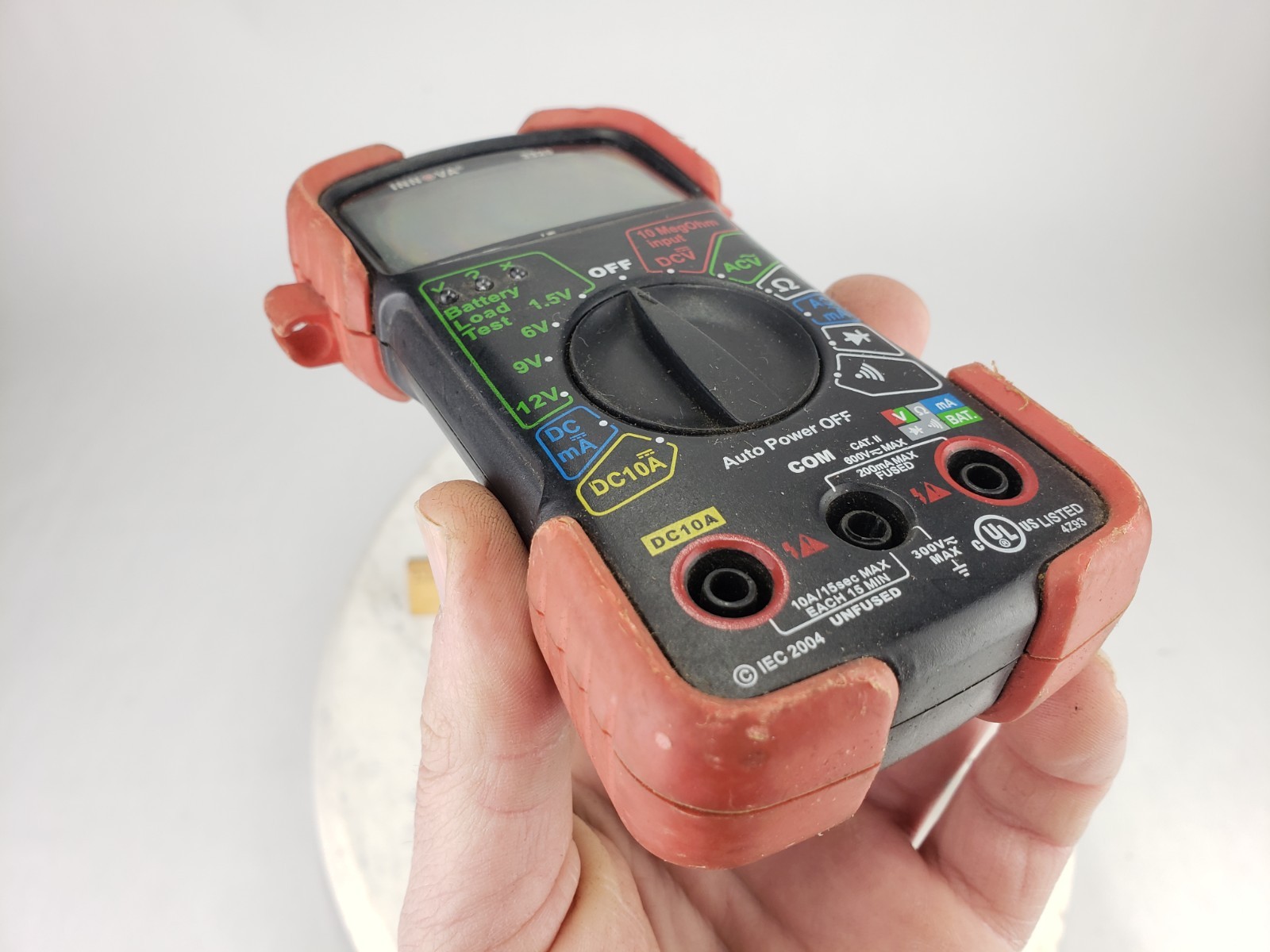 3x Digital Multimeter – Innova 3320 GVT-92 Snap-8 SPR-300 Auto-Range Test Leads