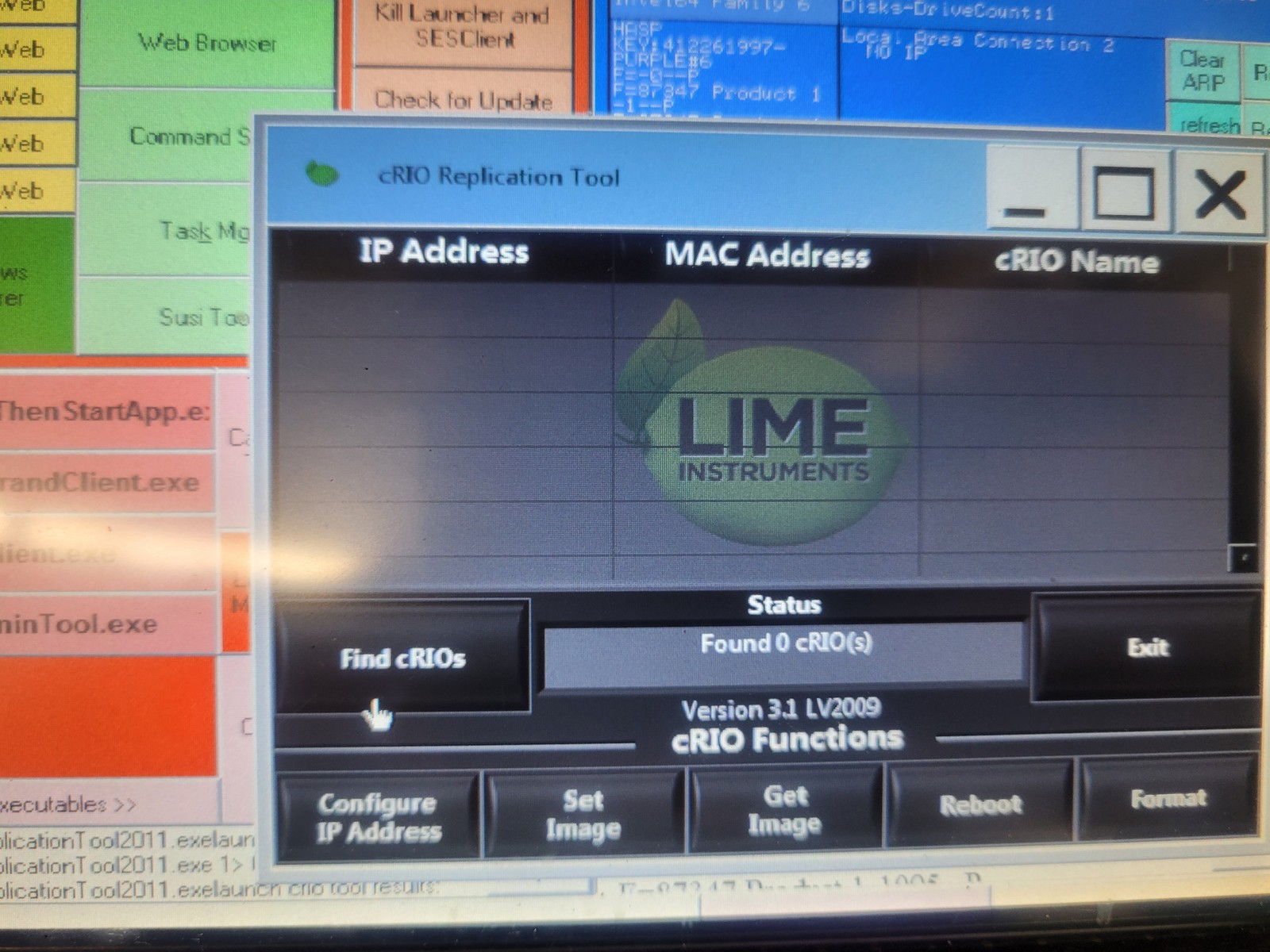 Lime Instruments DMAT 8″ Color Touchscreen Blender Control HMI NI sbRIO-9265